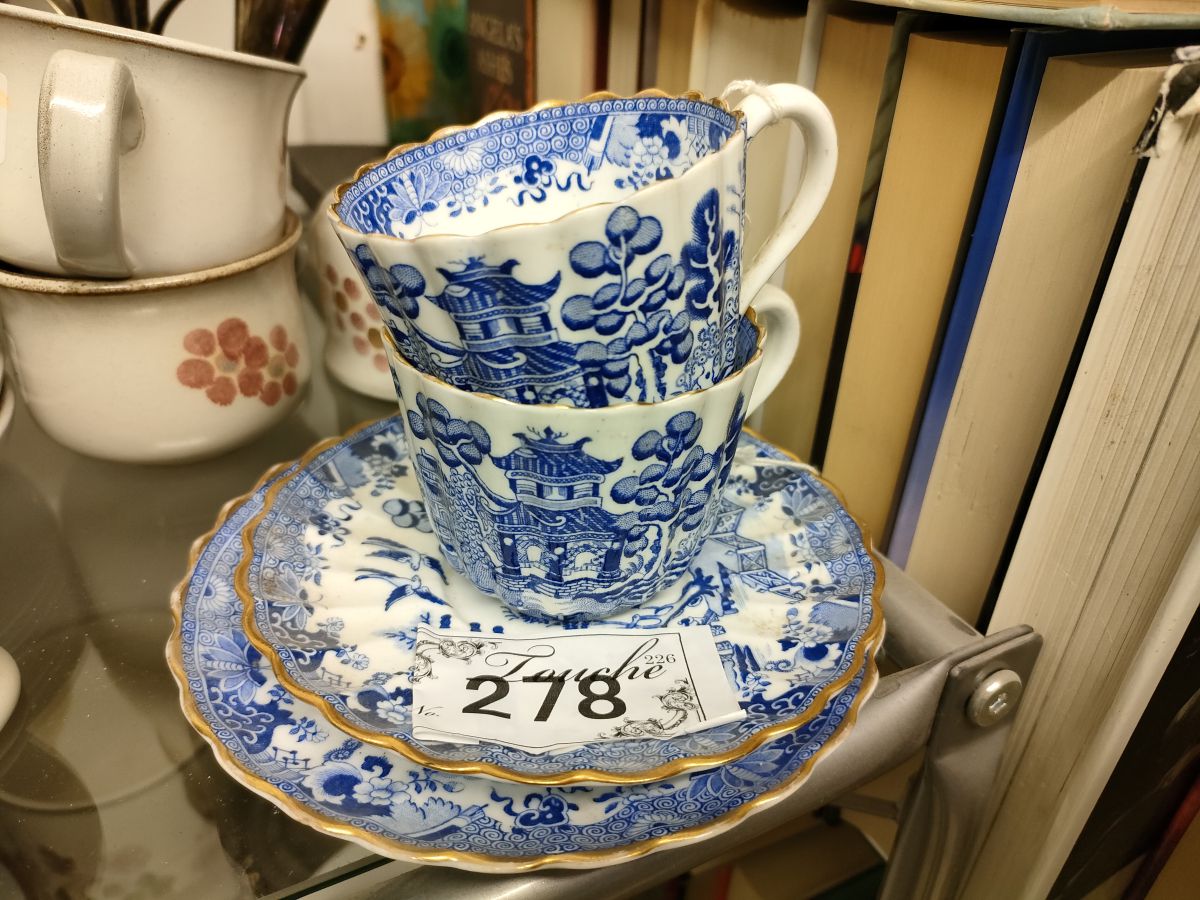 【買い安い】希少美品スポードブルーイタリアンcopeland spode ビスケットバレル 食器